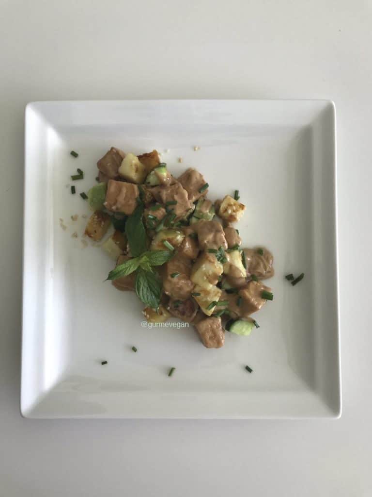 gingertofu 2 Fıstık ve Zencefil Soslu Kızarmış Tofu